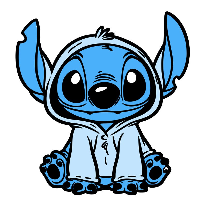 stitch in a dog costume