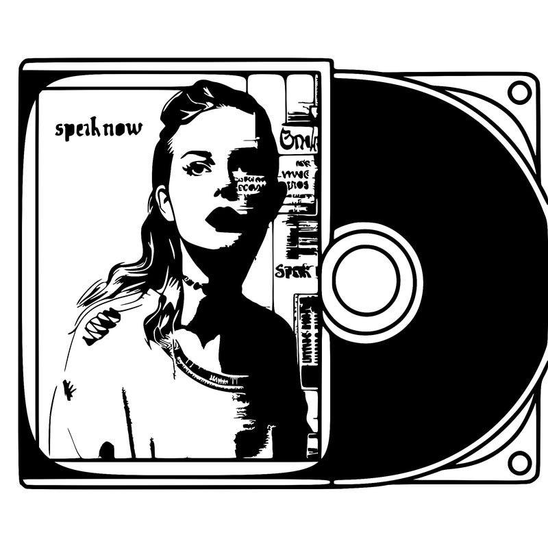 speak now album cover