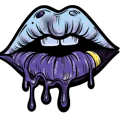 lips that look realistic and drip