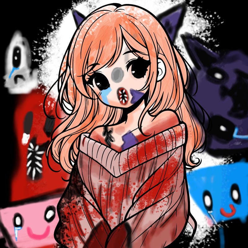 shy pretty girl wearing a sweater that is falling off one shoulder portrait