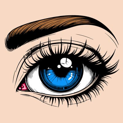 realistic eye