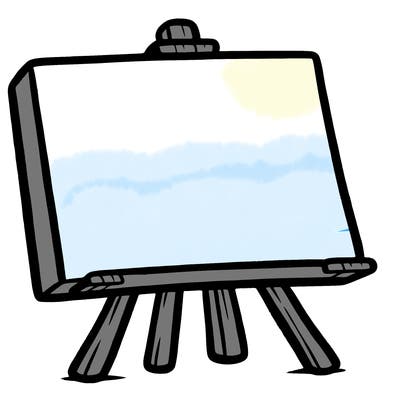 blank canvas
