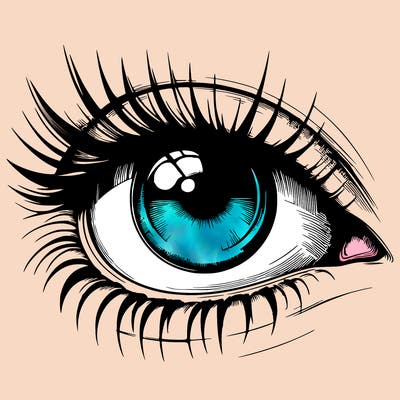 realistic eye