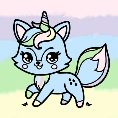 unicorn fox