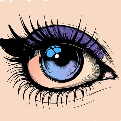 realistic eye