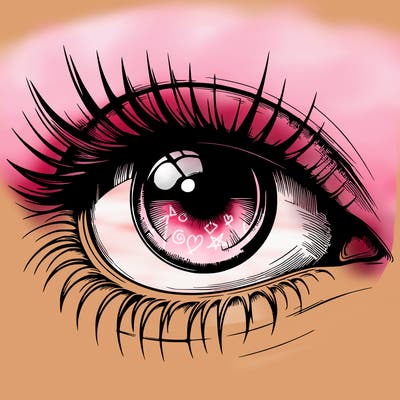 realistic eye