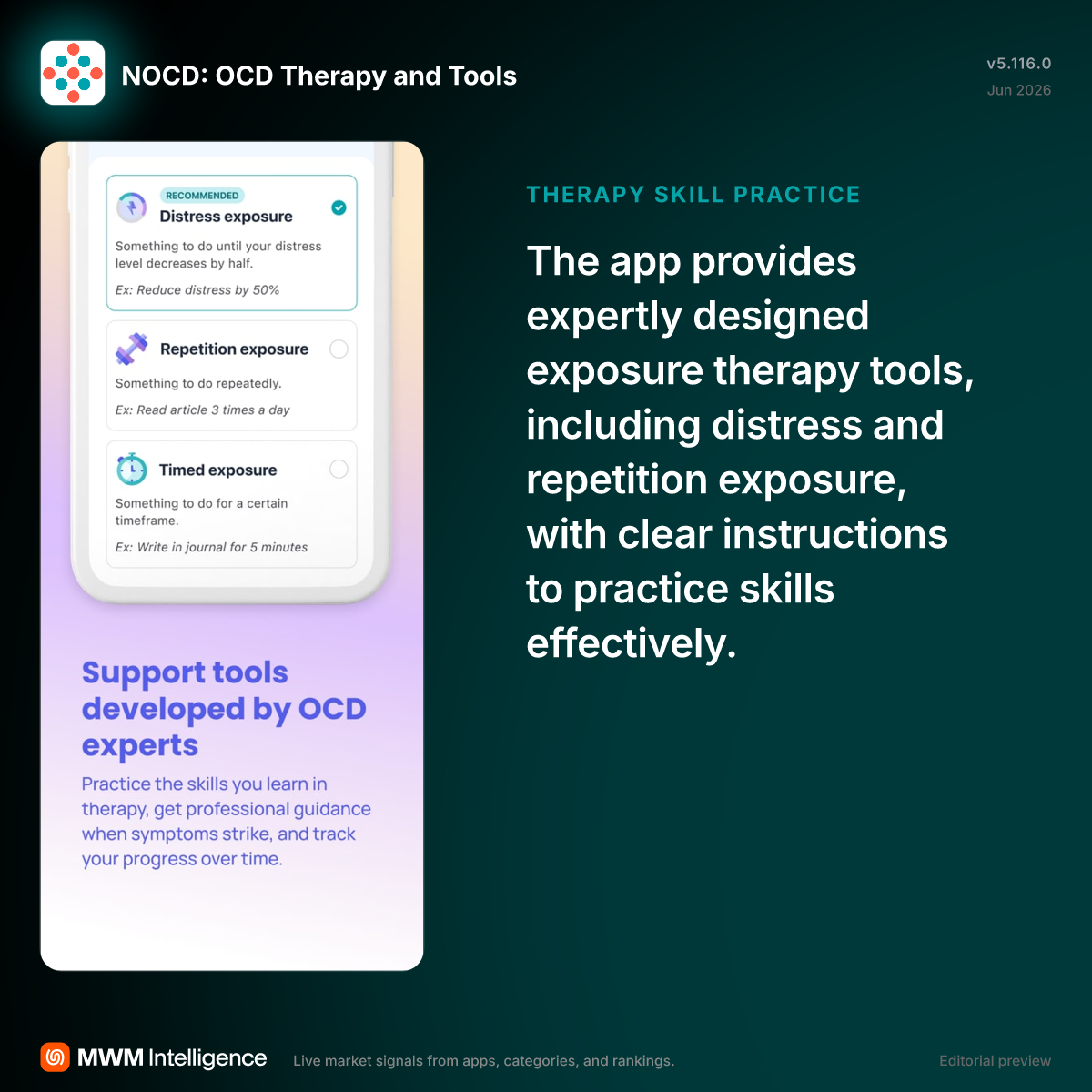 NOCD: OCD Therapy and Tools - Health & Fitness App | MWM