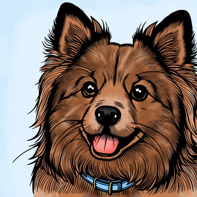 dog realistic