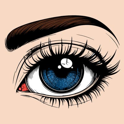 realistic eye