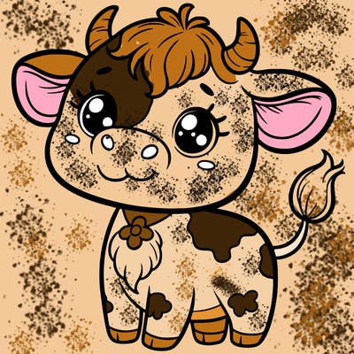 cute cow