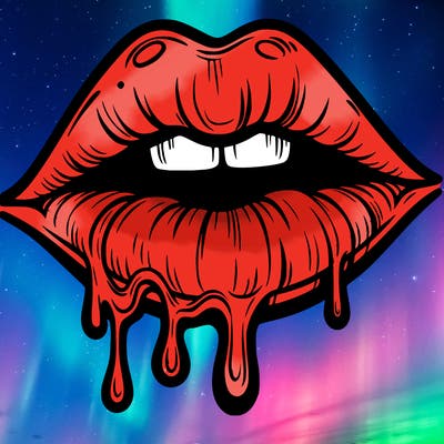 lips that look realistic and drip