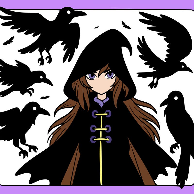 itachi with crows