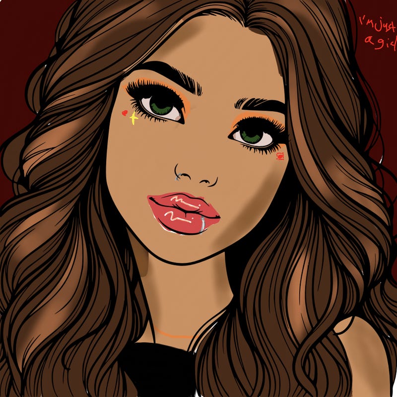 beautiful realistic girl