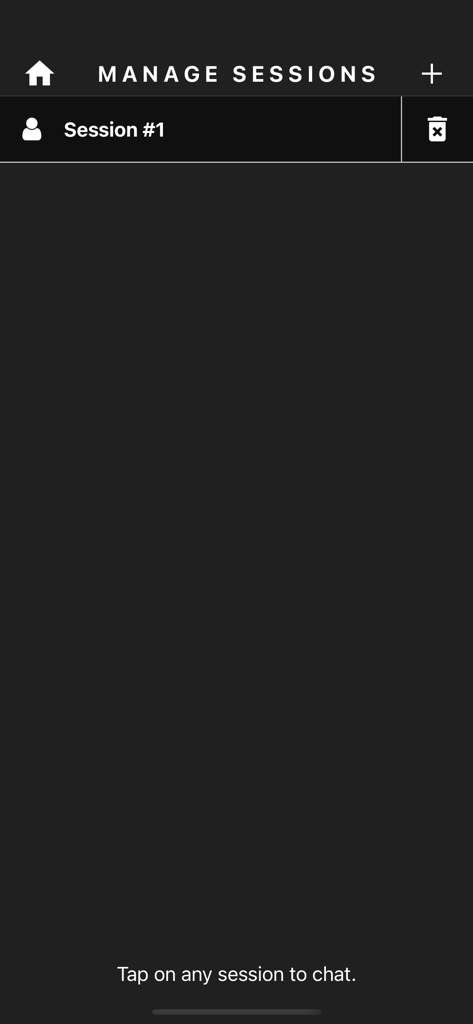 Chat Offline Plus No Last Seen - Interface for managing multiple chat sessions within the Chat Offline Plus app