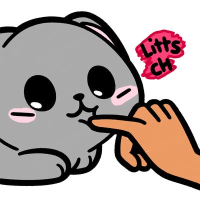 touches mouth