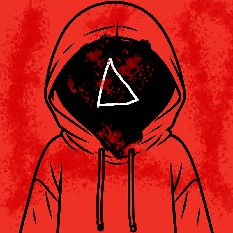 faceless girl in hoodie