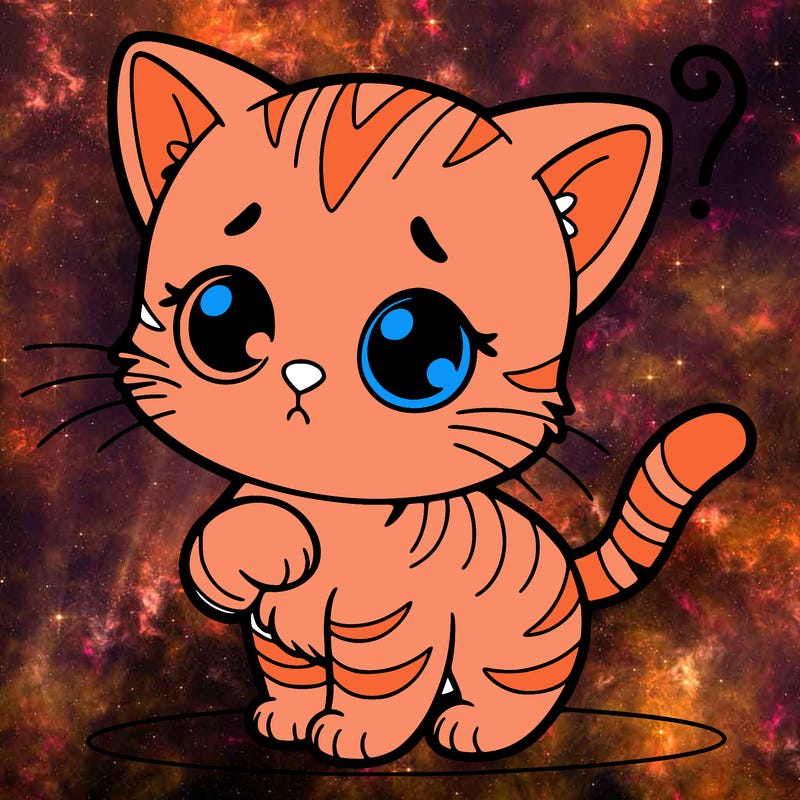 cute kitten that is lost