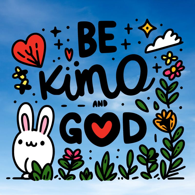 motivational message be kind and good