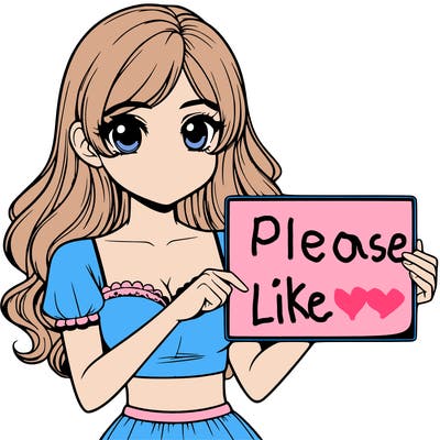 realistic pretty girl holding blank sign