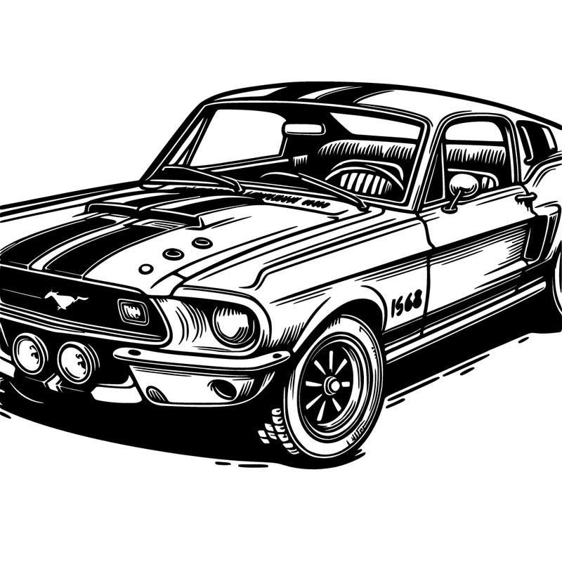 mustang 1968