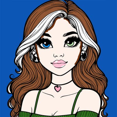 realistic pretty girl