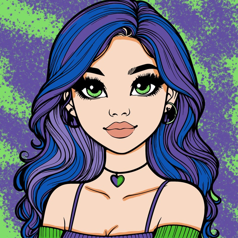 realistic pretty girl