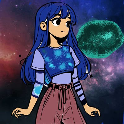 girl in a cute crop top