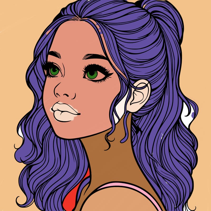 beautiful realistic girl