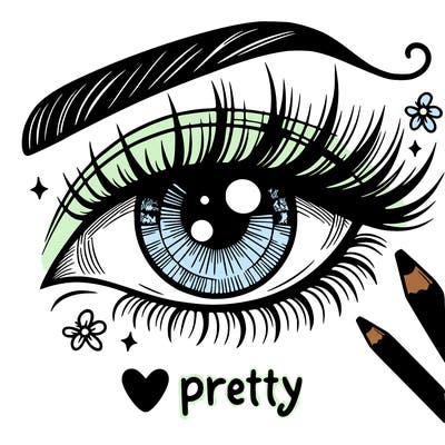pretty eye