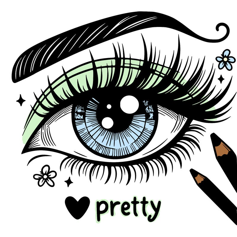 pretty eye