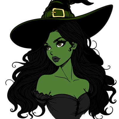 realistic witch