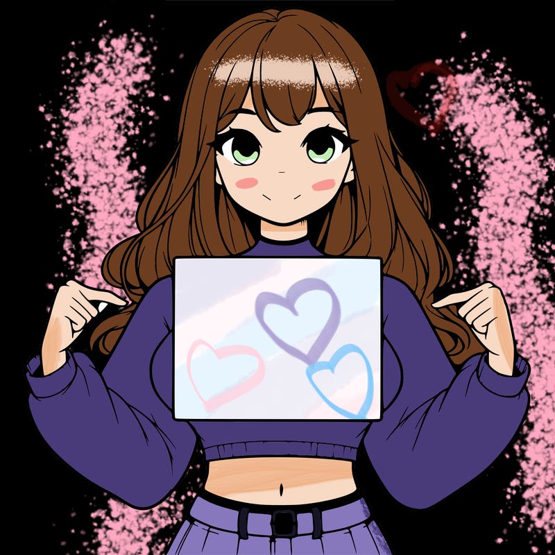 girl holding a blank sign in a long sleeve crop top