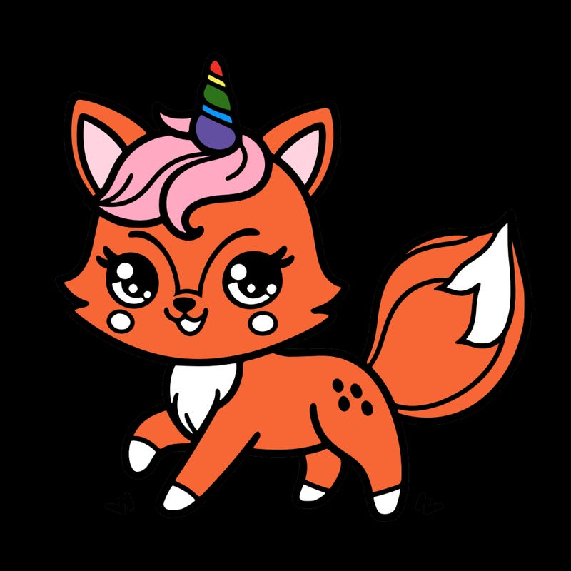 unicorn fox