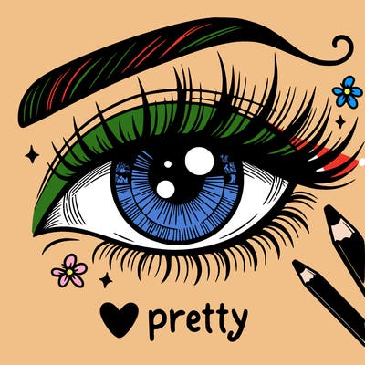 pretty eye