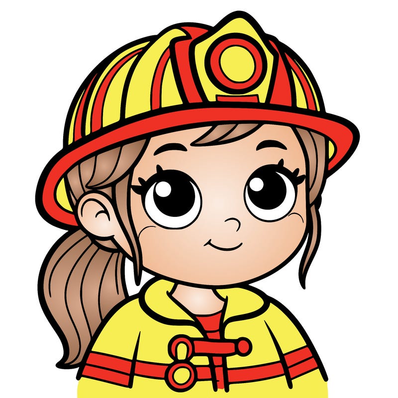 girl firefighter