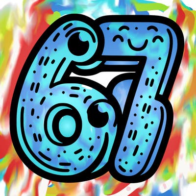 the number 67
