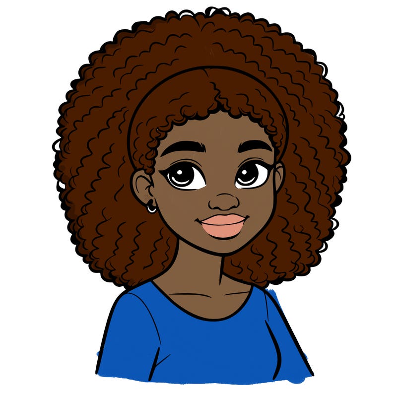 realistic black girl