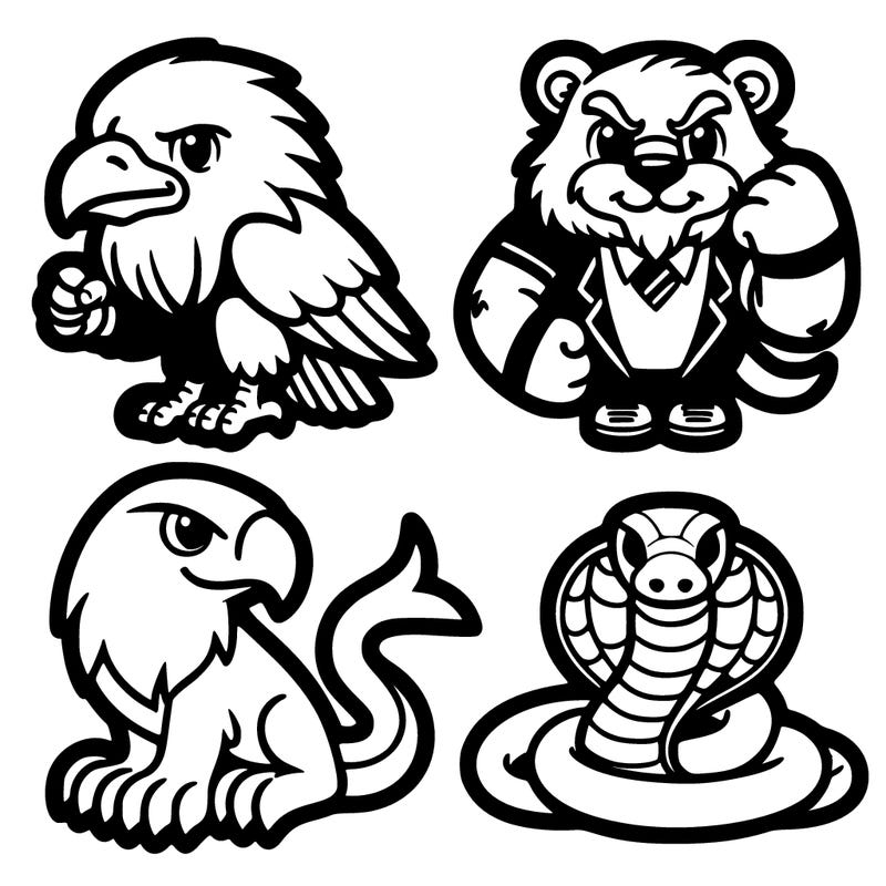 gryfinndor, ravenclaw,hufflepuff, and slytherin.