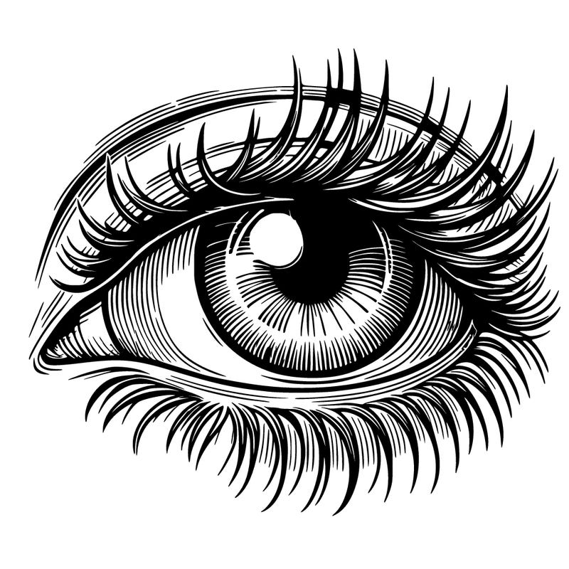 realistic picture of an eye