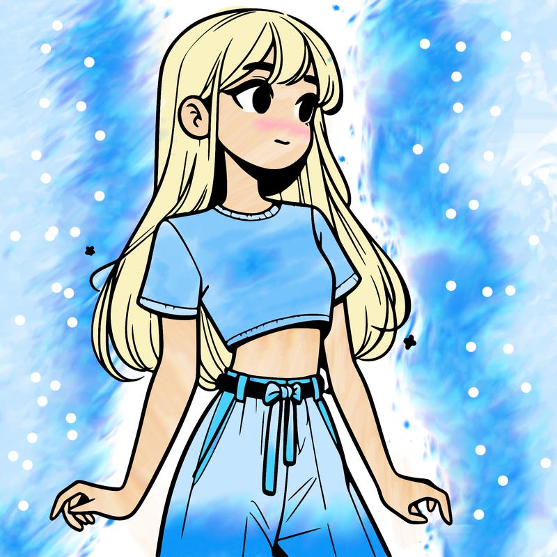 girl in a cute crop top