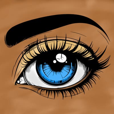 realistic eye