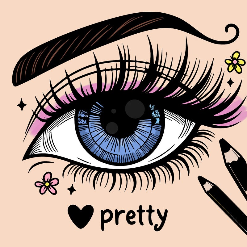pretty eye