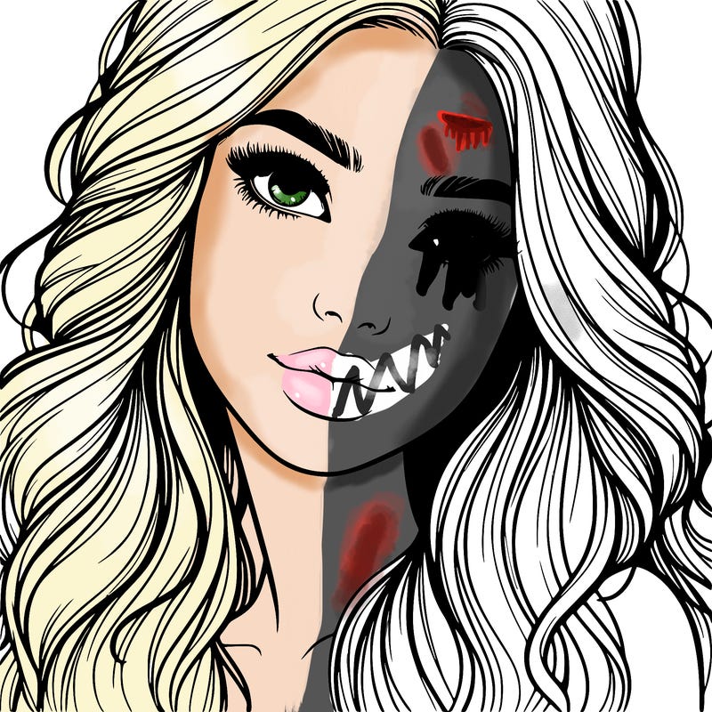 beautiful realistic girl