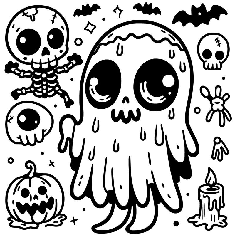 cute and spooky