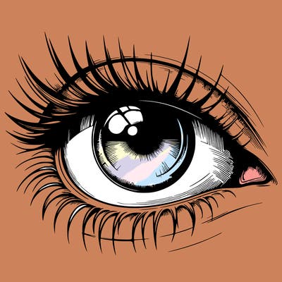 realistic eye