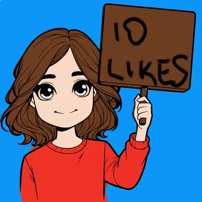 realistic girl holding up a sign