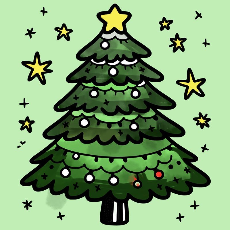 simple christmas tree