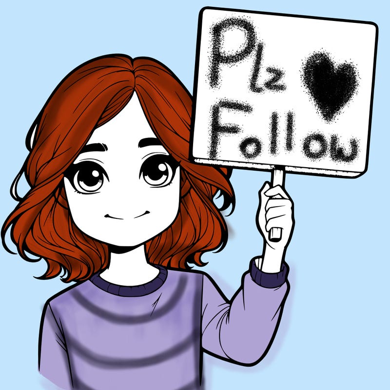 realistic girl holding up a sign