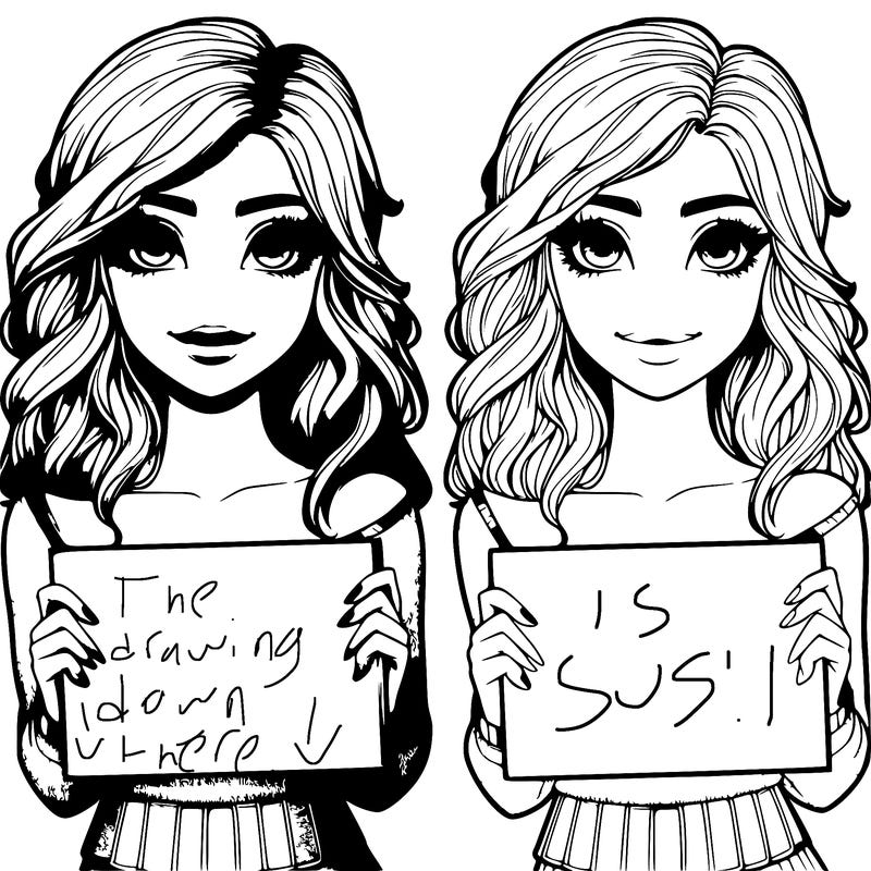 realistic pretty girl holding blank sign