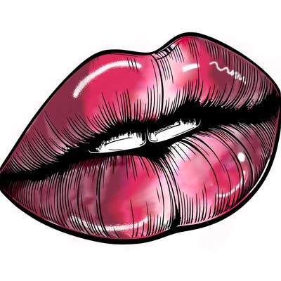 realistic lips